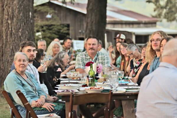 Outdoor diners at Pure Mendocino 2022